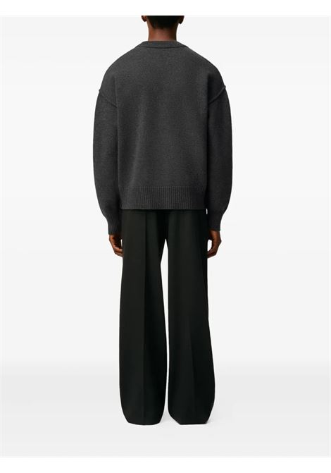 maglione girocollo adc uomo grigio AMI PARIS | UKS838.018084